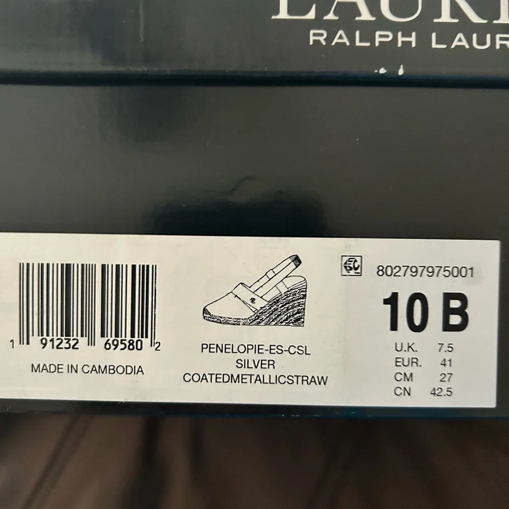 Ralph Lauren wedges size 10